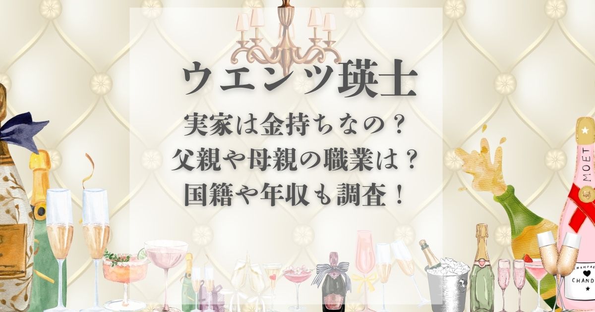ウエンツ瑛士 実家 金持ち